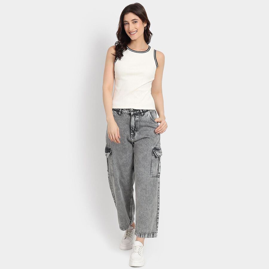 Ladies' Tank Top, Off White, large image number null