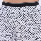 Men's 100% Cotton Outer Elastic Boxers, White, small image number null