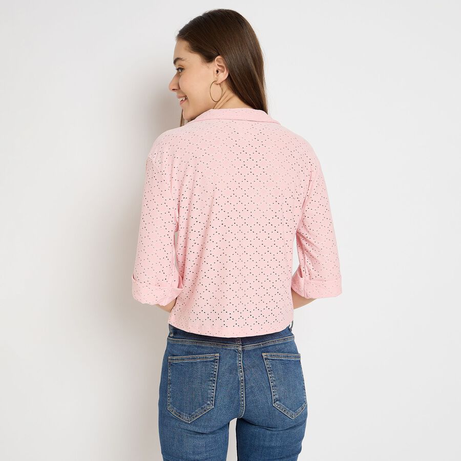 Ladies'  Crop  Top, हल्का गुलाबी, large image number null