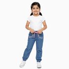 Girls' Jeans, हल्का नीला, small image number null