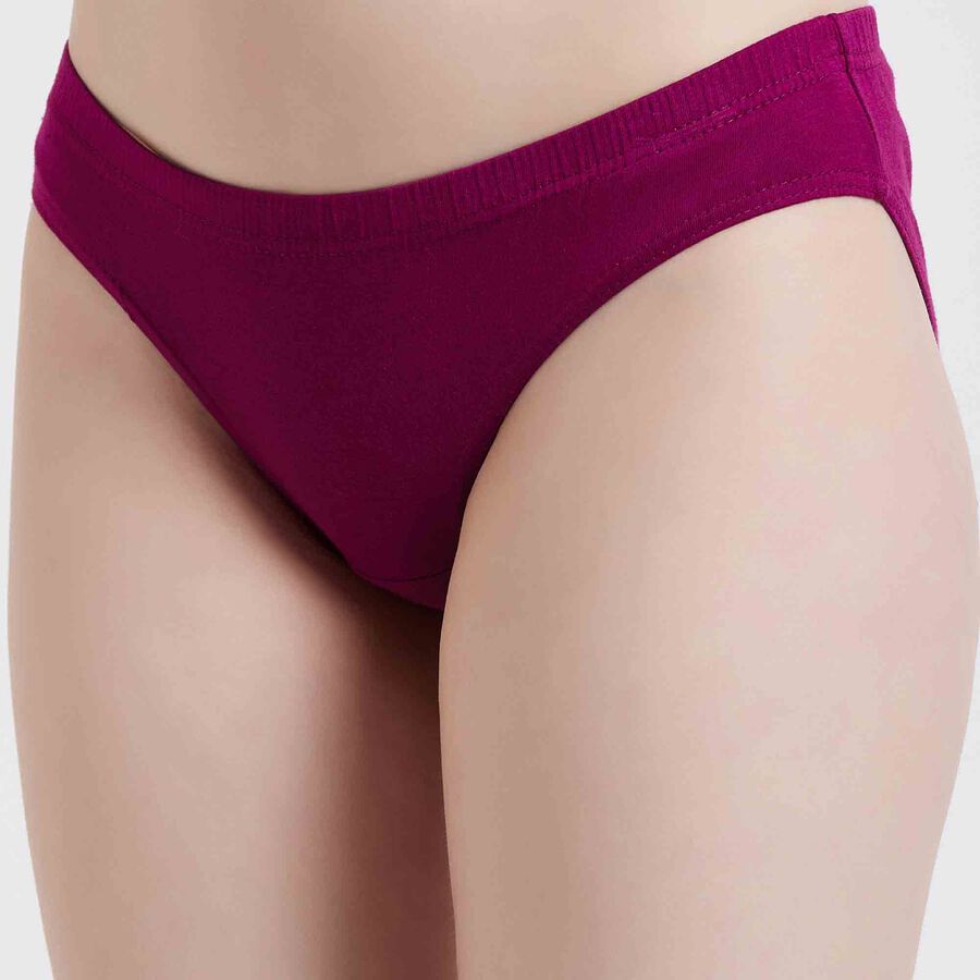 Solid Panty, Wine, large image number null