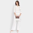 Ladies' Kurta, White, small image number null