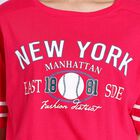 Ladies' 100% Cotton Crop  Top, गुलाबी, small image number null