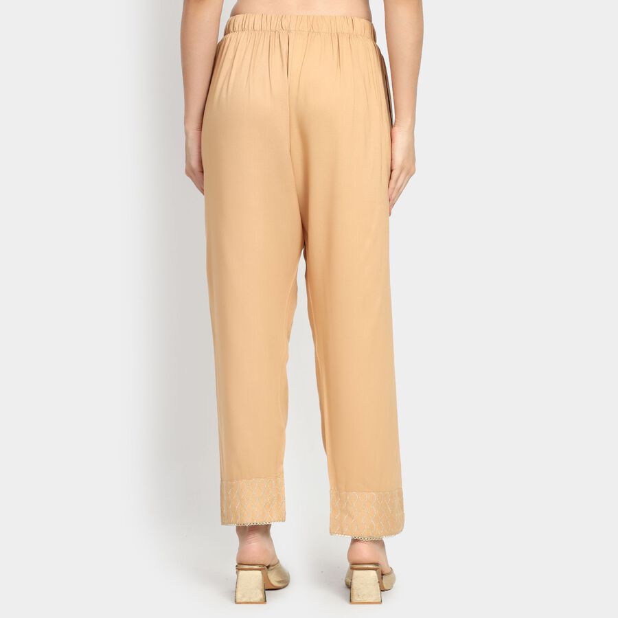Ladies' Palazzos, गहरा पीला, large image number null