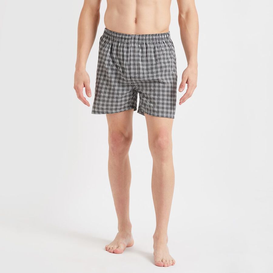 Men's Boxers, Black, large image number null