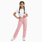 Girls' Pyjama, Light Pink, small image number null