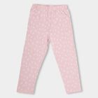 Girls' Pyjama, हल्का गुलाबी, small