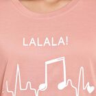 Solid Round Neck Top, Pink, small image number null