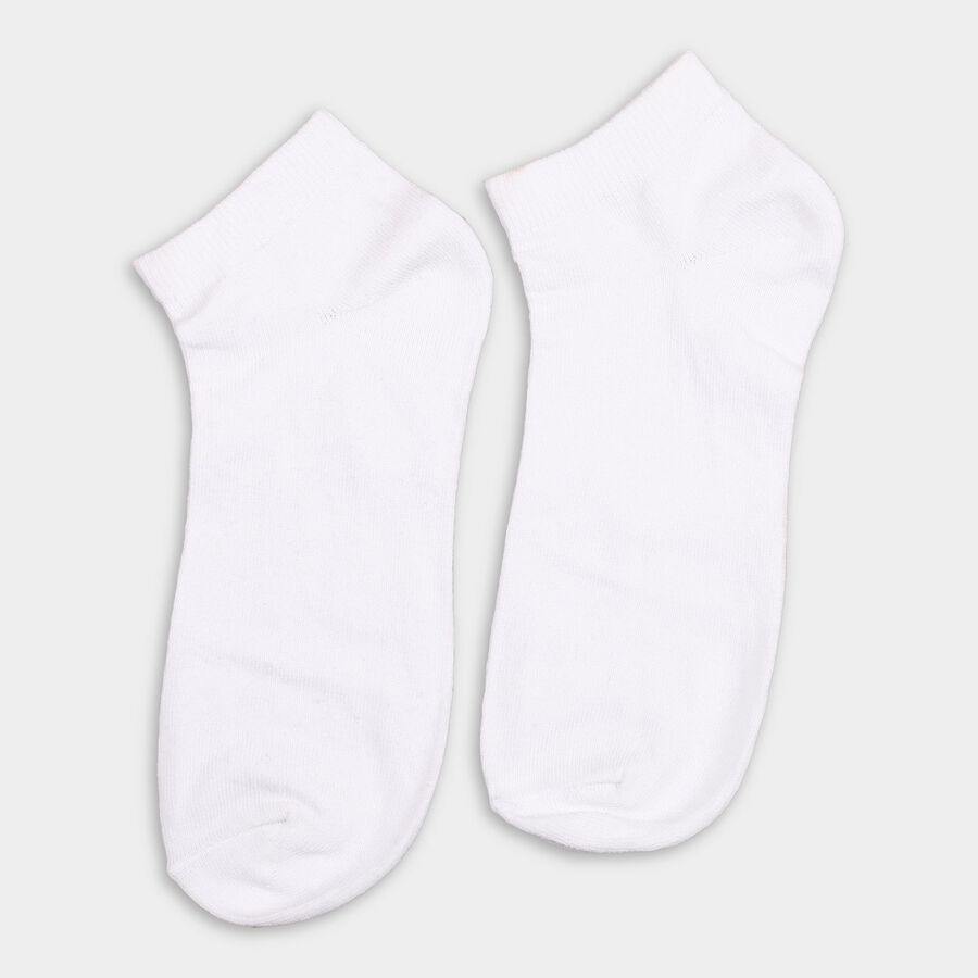 Men's Socks (Pack of 3), मिश्रित हल्का ग्रे, large