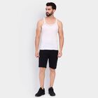 Men's 100% Cotton Gym T-Shirt, Off White, small