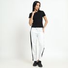 Ladies' Track Pants, Ecru Melange, small image number null