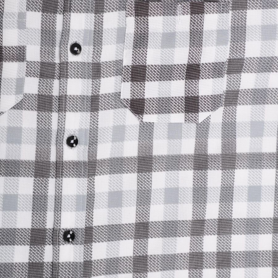 Boys' Casual Shirt , White, large image number null