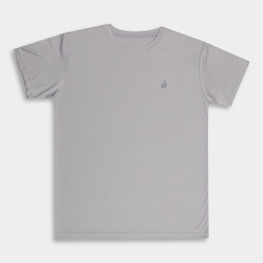 Boys' Half Sleeves T-Shirt , हल्का ग्रे, large image number null