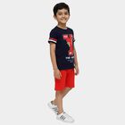 Boys' Knit Baba Suit, नेवी ब्लू, small image number null