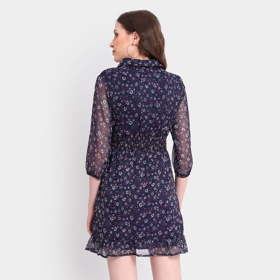 Ladies' Dress, नेवी ब्लू, large image number null