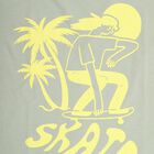 Boys' Light Sage Green Round Neck Half Sleeve T-Shirt, Light Green, small