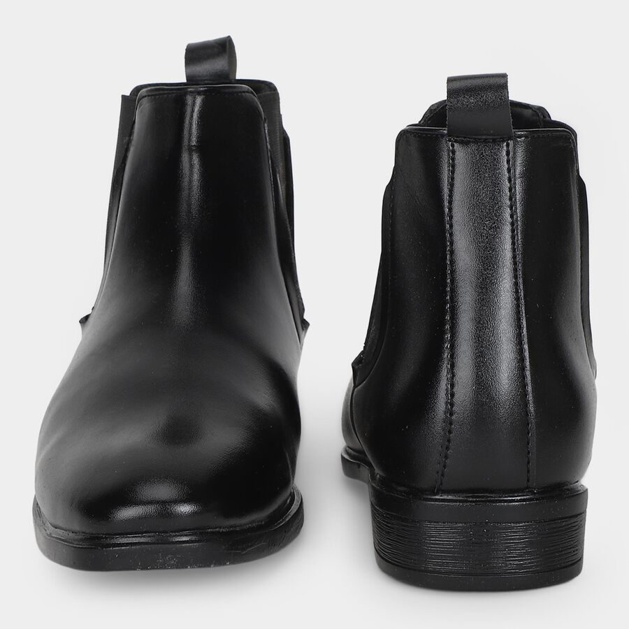 Men's Black Chelsea Boot Formal Shoes, Black, large