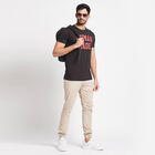 Round Neck T-Shirt, Black, small image number null