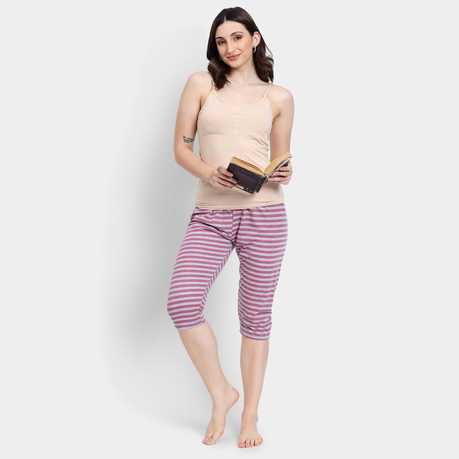 Ladies' Capri , हल्का ग्रे, large image number null
