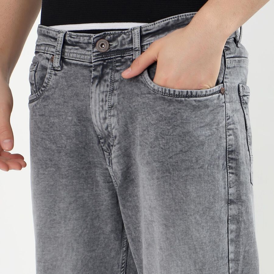 Men's Jeans, Light Grey, large