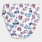 Boys' 100% Cotton Briefs, Navy Blue, small image number null