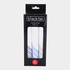 Men's White Striped Border Pack of 3 Handkerchief, White, small