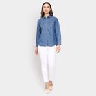 Ladies' Shirt , Mid Blue, small image number null