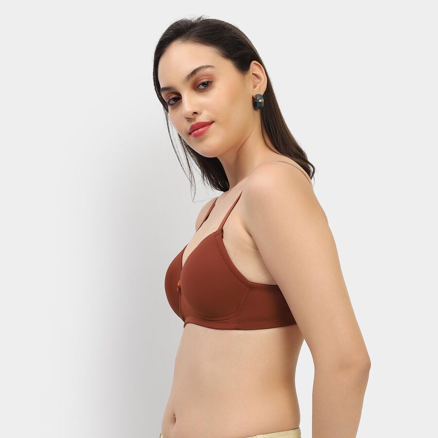 Ladies' Bra , Brown, large image number null