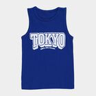 Boys' T-Shirt, रॉयल ब्लू, small