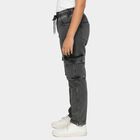 Boys' Jeans, गहरा ग्रे, small