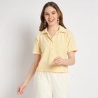 Ladies' Shirt , Yellow, small