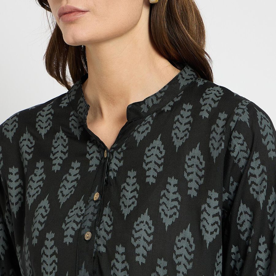 Ladies' Kurti , Black, large image number null