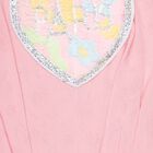 Girls Solid Top, Pink, small image number null