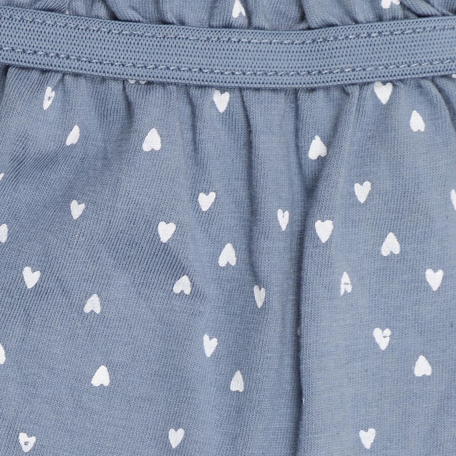 Girls' 100% Cotton Bloomer , हल्का नीला, large image number null
