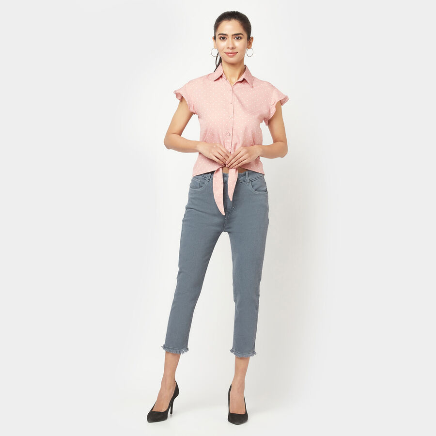 High Rise Skinny Jeans, Light Grey, large image number null