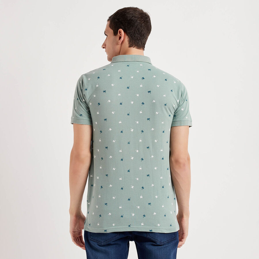 All Over Print Polo Shirt, हल्का हरा, large image number null