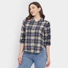 Ladies' Shirt, नेवी ब्लू, small image number null