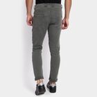 Men's Slim Fit Casual Trousers, ओलिव, small image number null