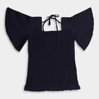 Girls' T-Shirt , नेवी ब्लू, small image number null