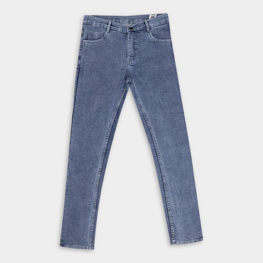 Boys' Jeans , मध्यम नीला, large image number null