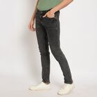 Men's Skinny Jeans , Dark Grey, small image number null