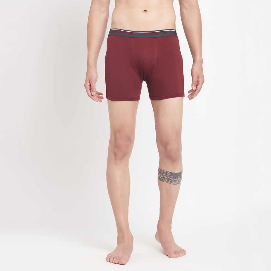 Cotton Solid Trunk, Wine, large image number null