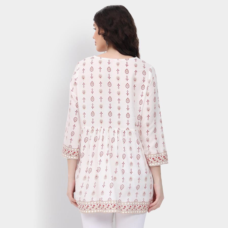 Ladies' Kurti , ऑफ व्हाइट, large image number null