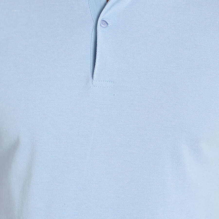 सॉलिड हेनले टीशर्ट, Light Blue, large image number null