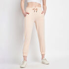 Cut & Sew Joggers, Beige, small image number null