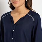 Ladies' Shirt , नेवी ब्लू, small image number null