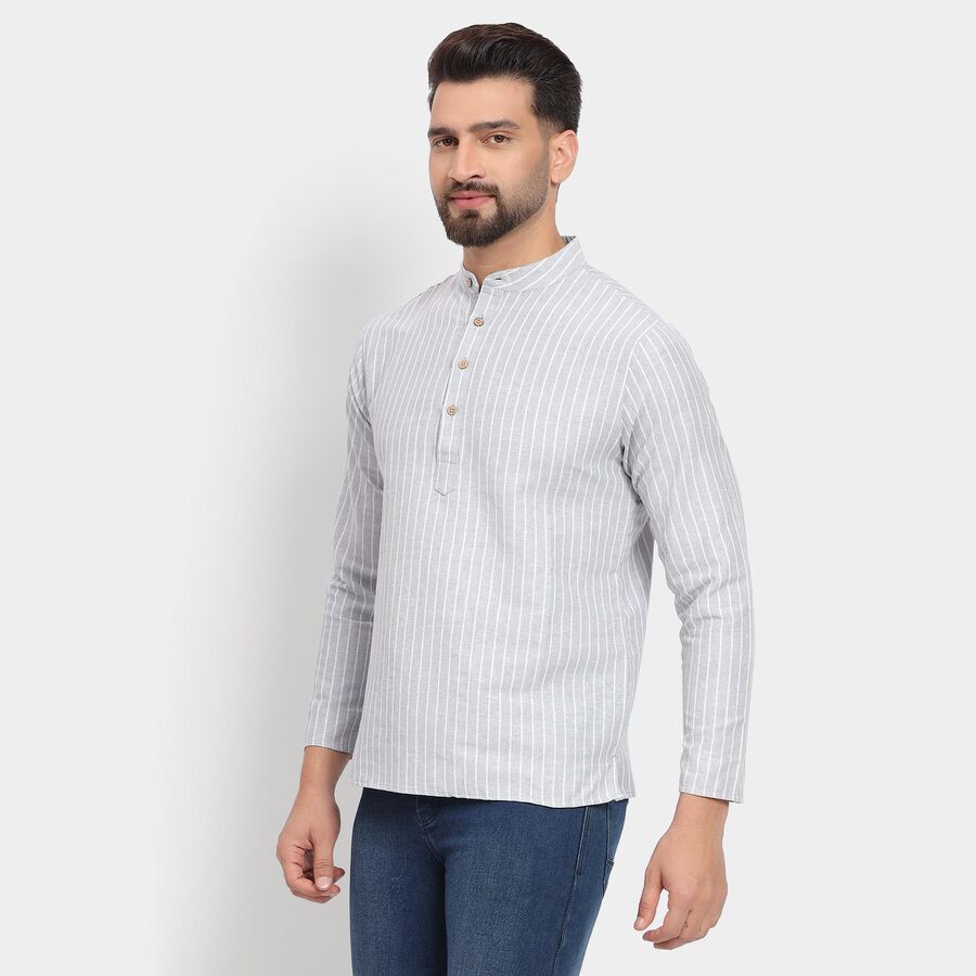 Men's Kurta , Light Grey, large image number null