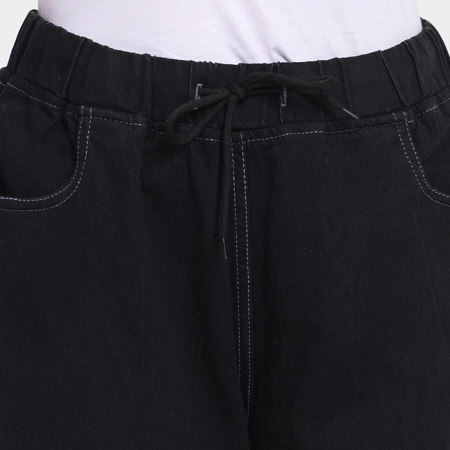 Ladies' Jeans , काला, large image number null