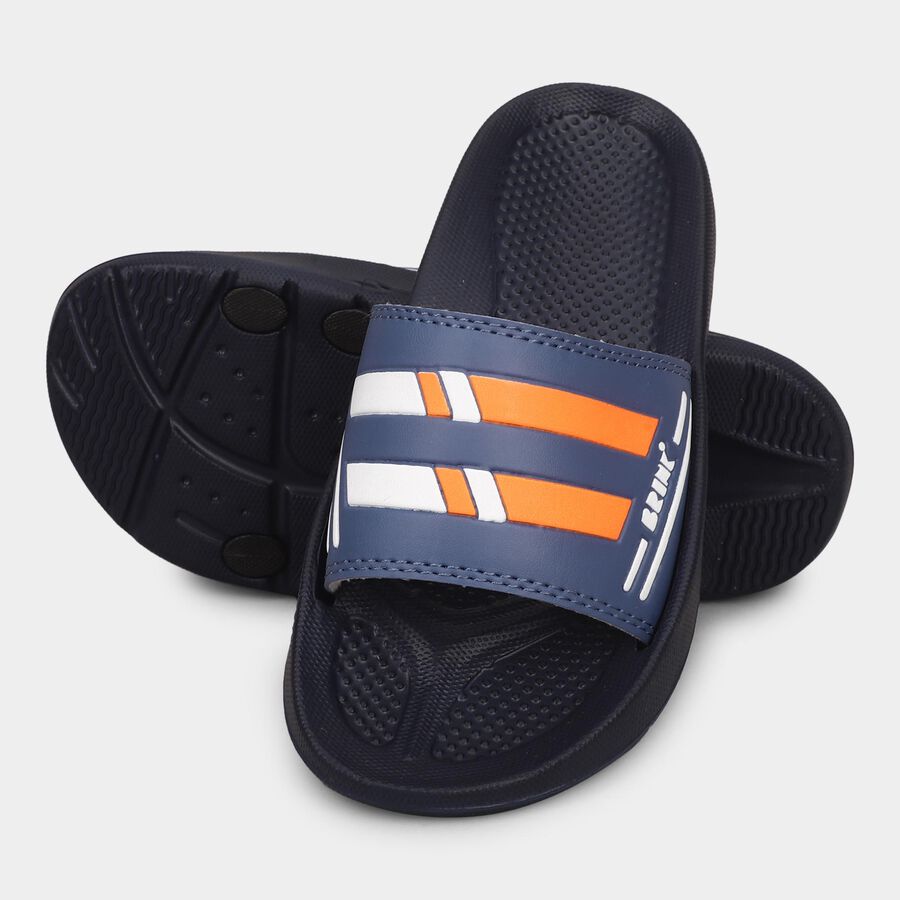 Kids' Slipper, Navy Blue, large image number null