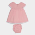 Infant Girls' 100% Cotton Frock , Pink, small image number null